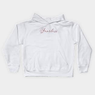 Fearless - Rose Kids Hoodie